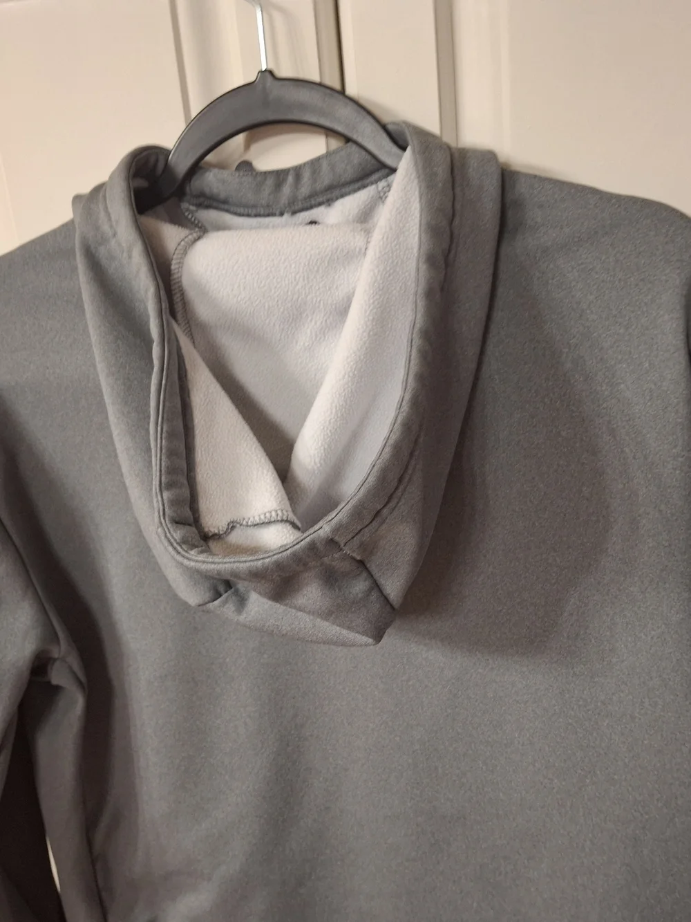 Nike Women’s Gray 'Just Do It.' Pullover Hoodie